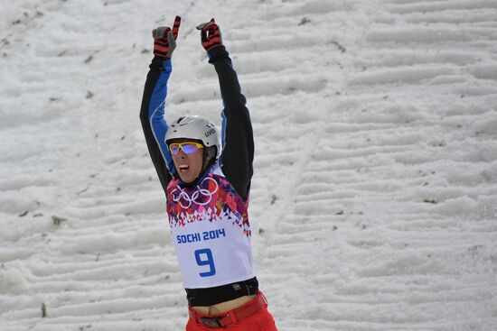 2014 Winter Olympics. Freestyle skiing. Men. Aerials