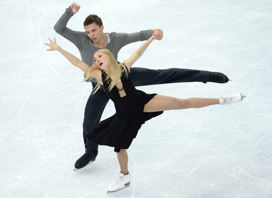 2014 Winter Olympics. Figure skating. Ice dance. Free skating