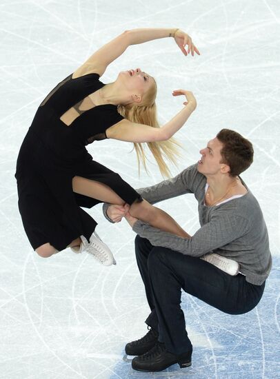 2014 Winter Olympics. Figure skating. Ice dance. Free skating