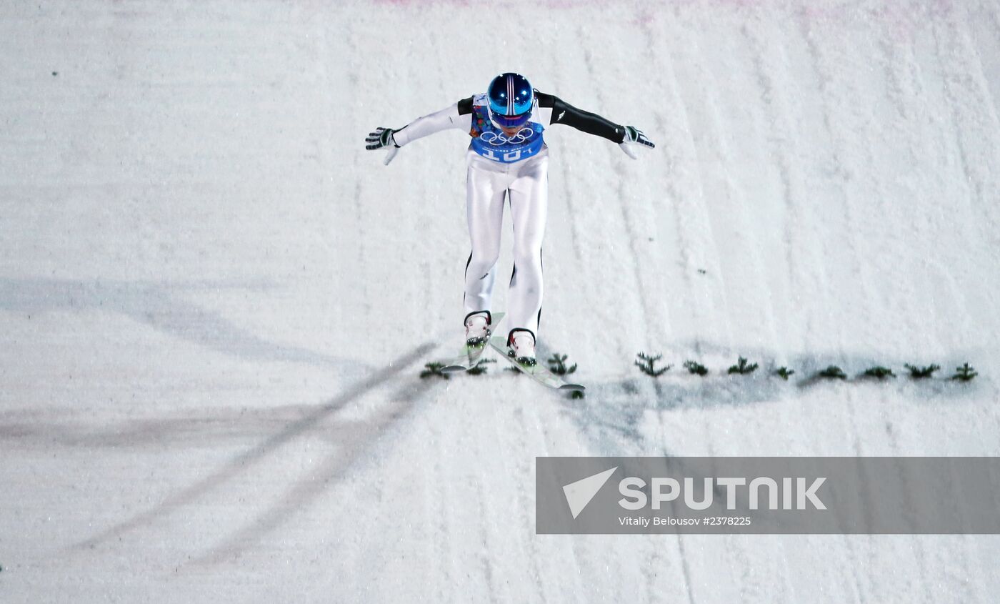 2014 Winter Olympics. Ski jumping. Teams