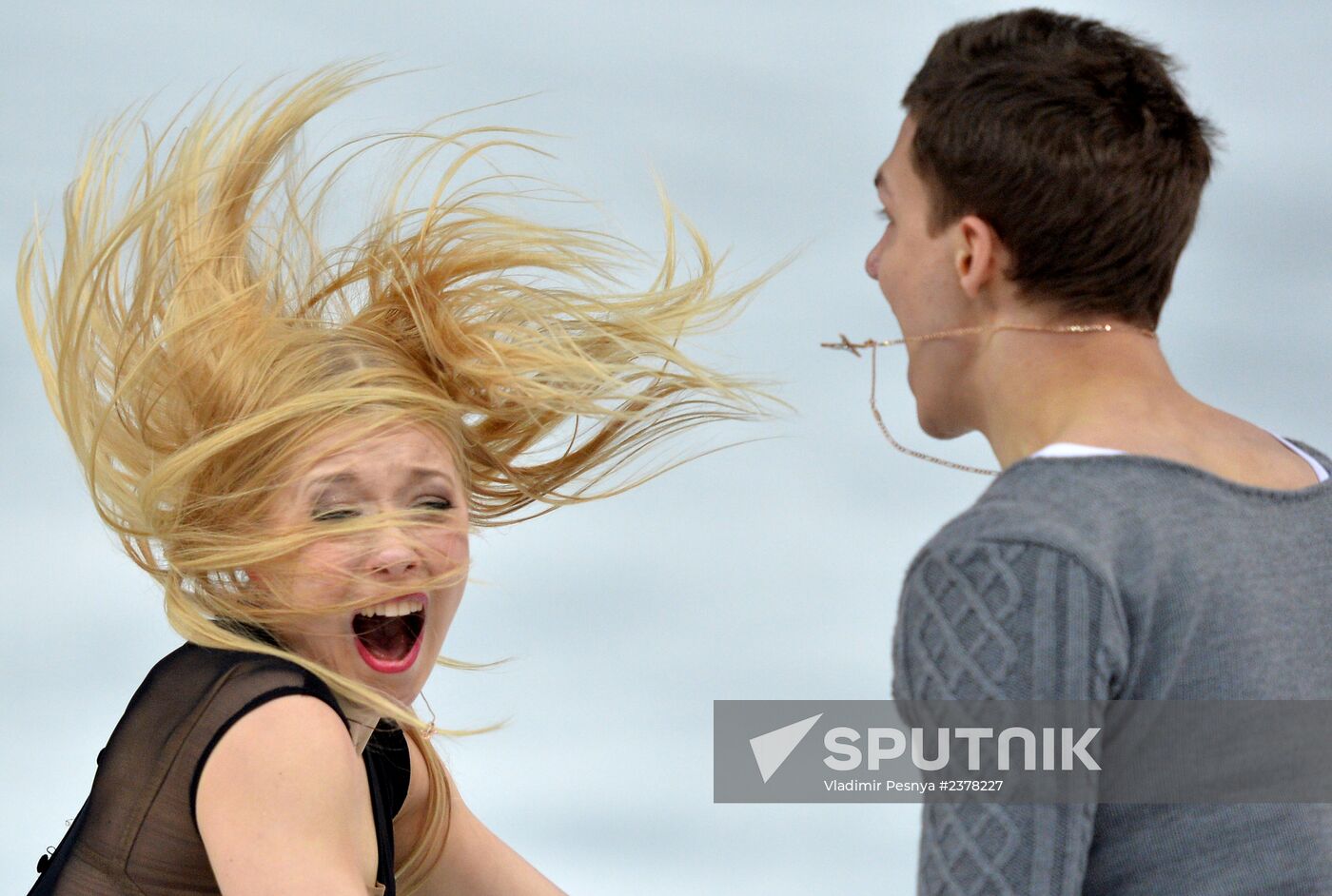 2014 Winter Olympics. Figure skating. Ice dance. Free skating