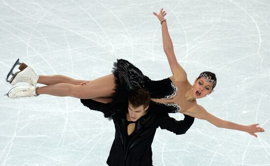 2014 Winter Olympics. Figure skating. Ice dance. Free skating