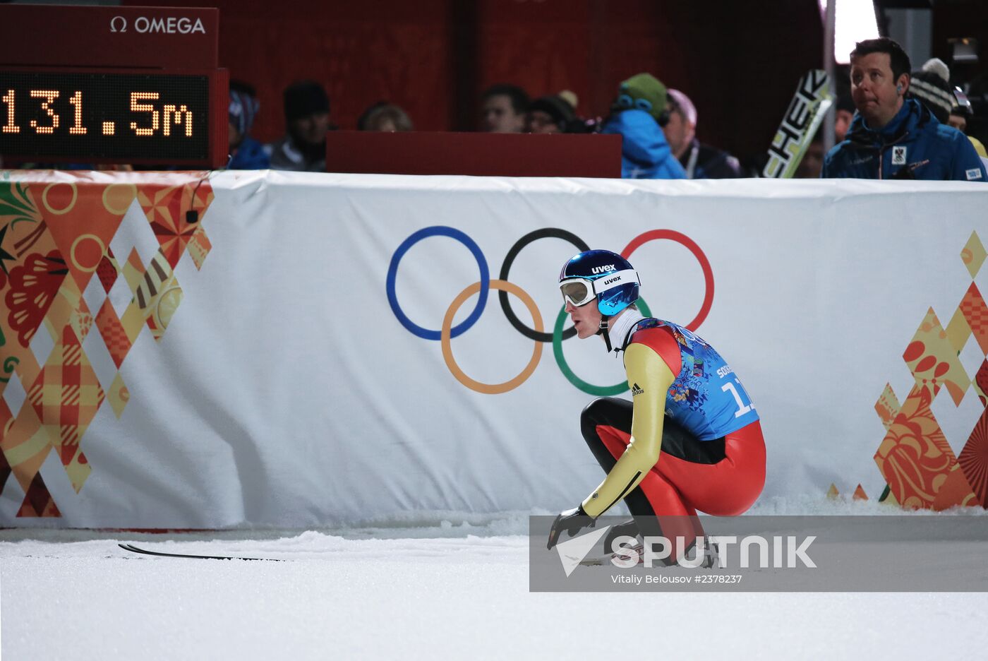 2014 Winter Olympics. Ski jumping. Teams