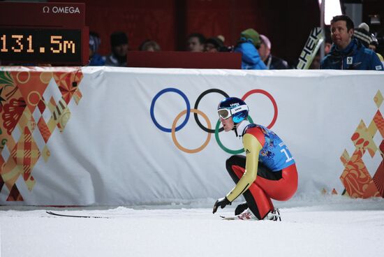 2014 Winter Olympics. Ski jumping. Teams
