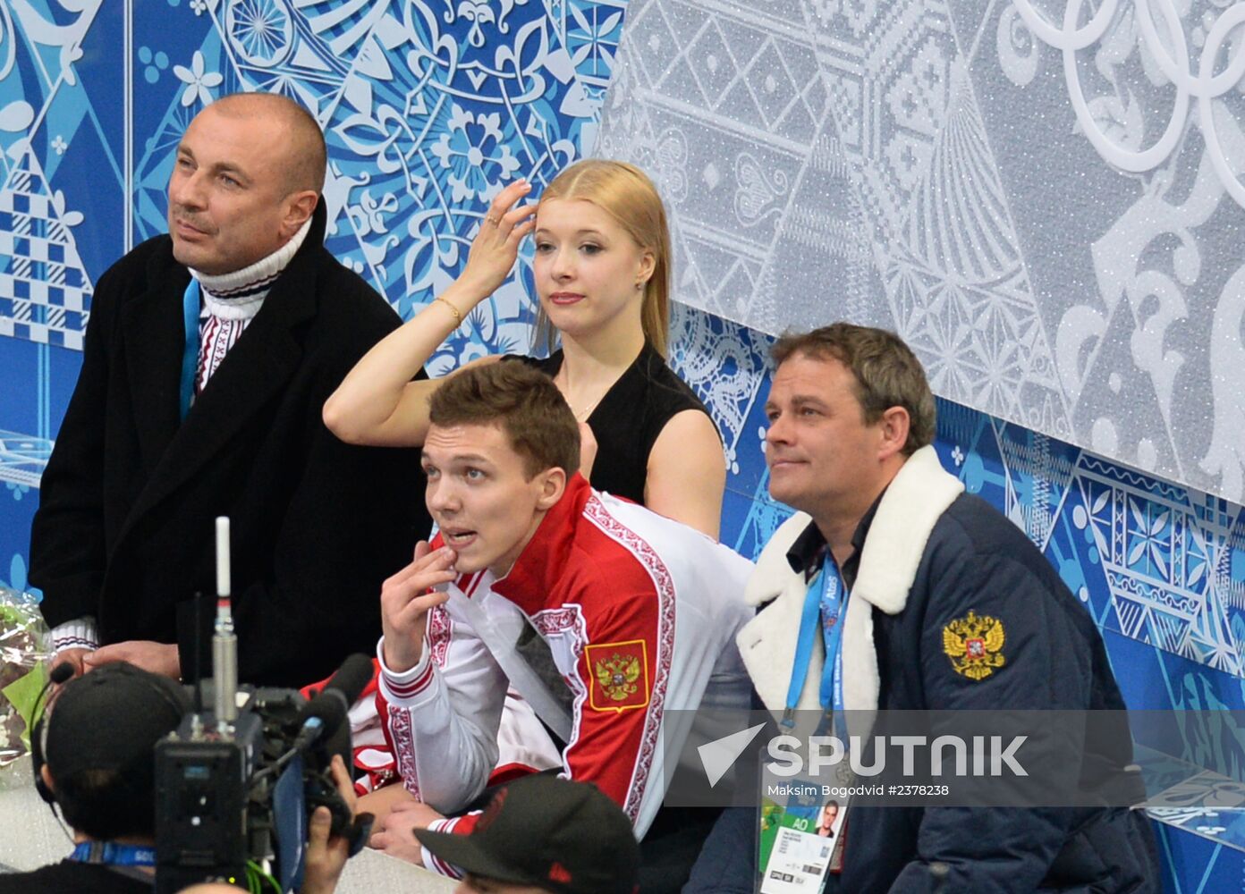 2014 Winter Olympics. Figure skating. Ice dance. Free skating