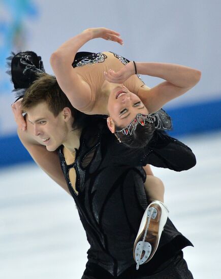 2014 Winter Olympics. Figure skating. Ice dance. Free skating