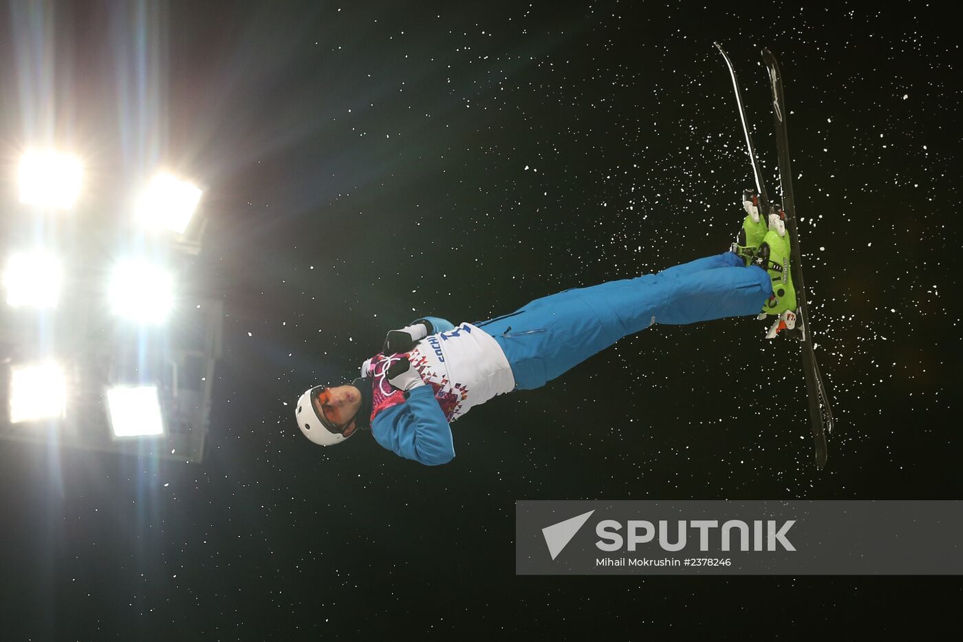 2014 Winter Olympics. Freestyle skiing. Men. Aerials