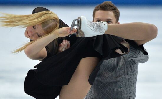 2014 Winter Olympics. Figure skating. Ice dance. Free skating