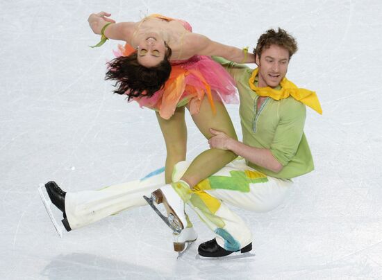 2014 Winter Olympics. Figure skating. Ice dance. Free skating