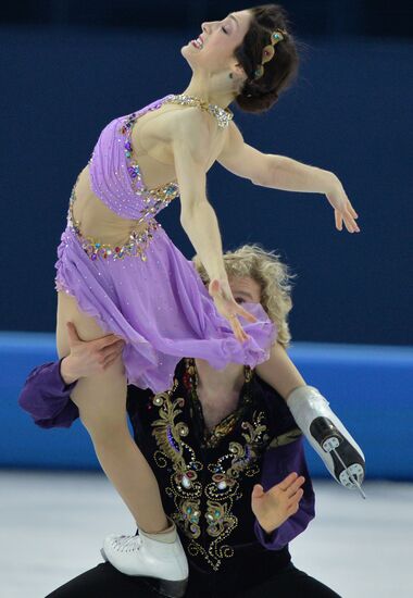 2014 Winter Olympics. Figure skating. Ice dance. Free skating