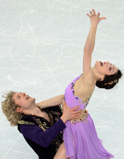 2014 Winter Olympics. Figure skating. Ice dance. Free skating