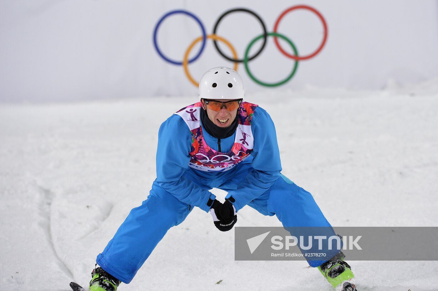 2014 Winter Olympics. Freestyle skiing. Men. Aerials