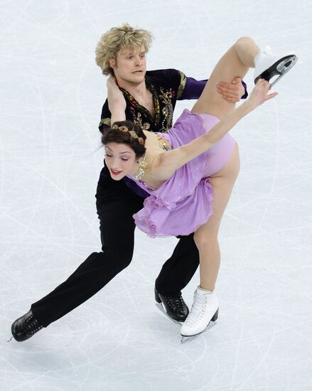 2014 Winter Olympics. Figure skating. Ice dance. Free skating