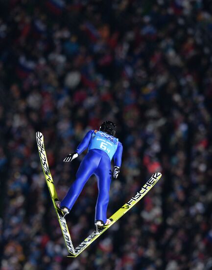 2014 Winter Olympics. Ski jumping. Teams