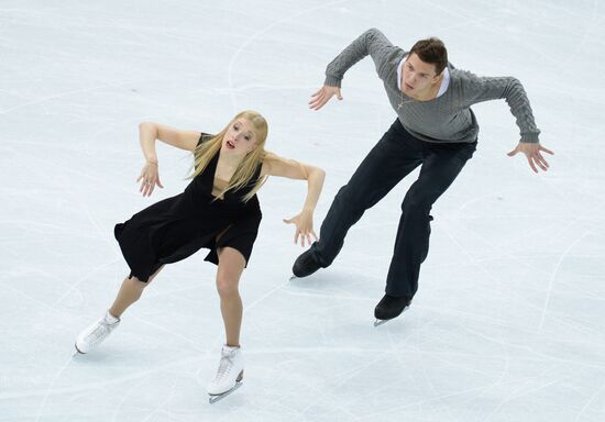 2014 Winter Olympics. Figure skating. Ice dance. Free skating