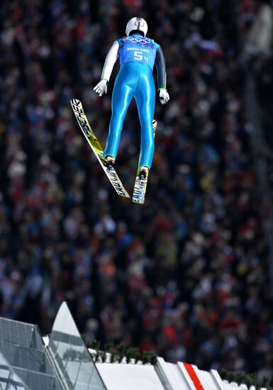 2014 Winter Olympics. Ski jumping. Teams