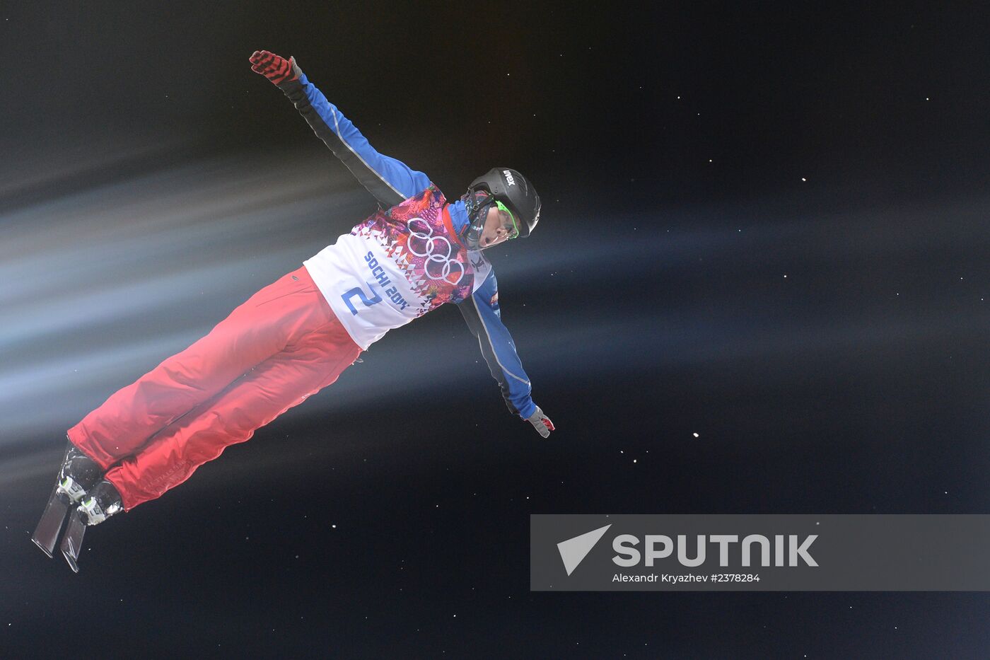 2014 Winter Olympics. Freestyle skiing. Men. Aerials