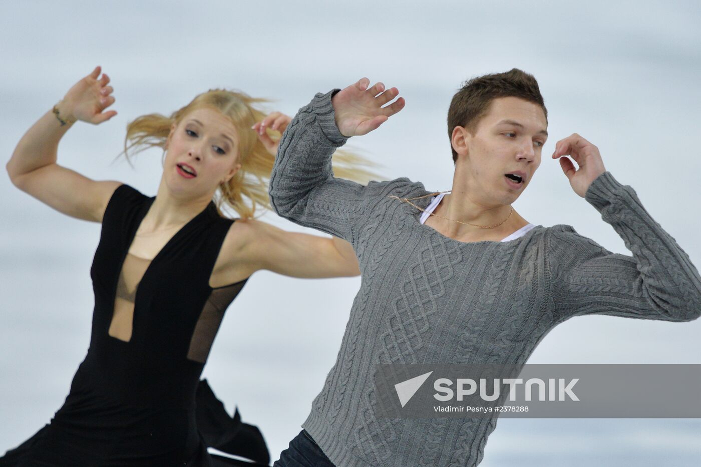 2014 Winter Olympics. Figure skating. Ice dance. Free skating