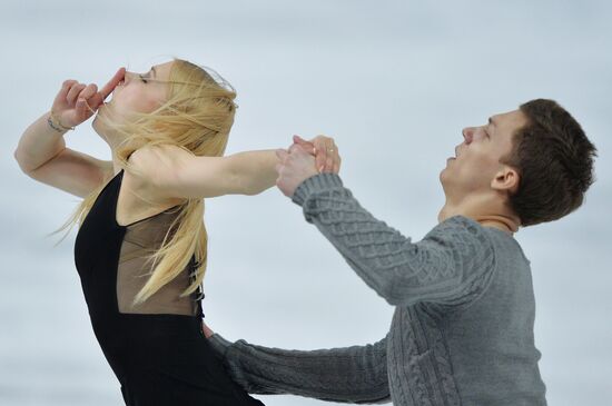 2014 Winter Olympics. Figure skating. Ice dance. Free skating