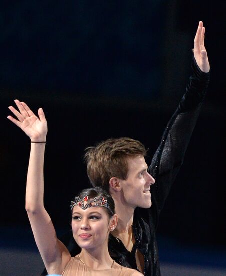 2014 Winter Olympics. Figure skating. Ice dance. Free skating