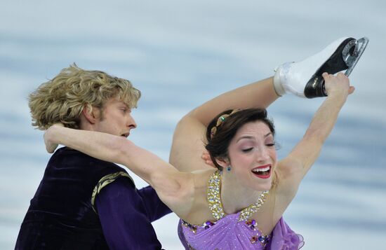 2014 Winter Olympics. Figure skating. Ice dance. Free skating