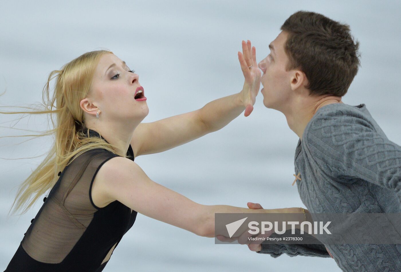 2014 Winter Olympics. Figure skating. Ice dance. Free skating