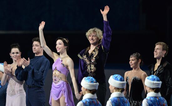 2014 Winter Olympics. Figure skating. Ice dance. Free skating