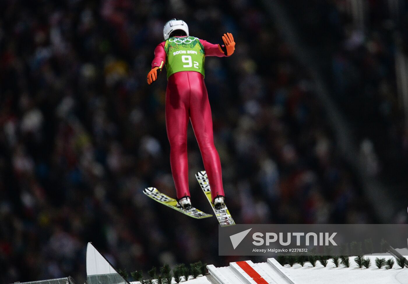 2014 Winter Olympics. Ski jumping. Teams