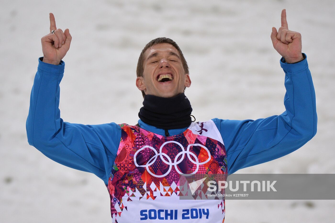2014 Winter Olympics. Freestyle skiing. Men. Aerials