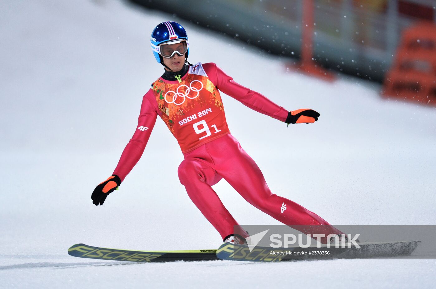 2014 Winter Olympics. Ski jumping. Teams