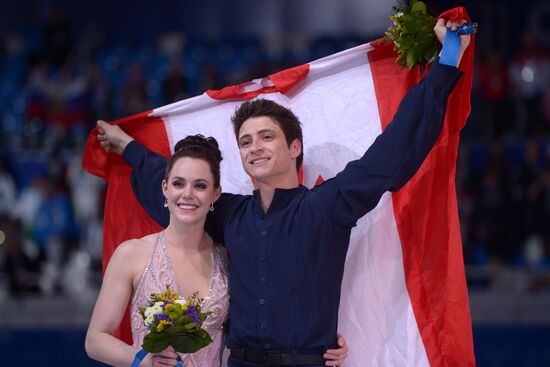 2014 Winter Olympics. Figure skating. Ice dance. Free skating