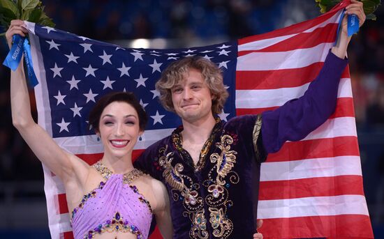 2014 Winter Olympics. Figure skating. Ice dance. Free skating