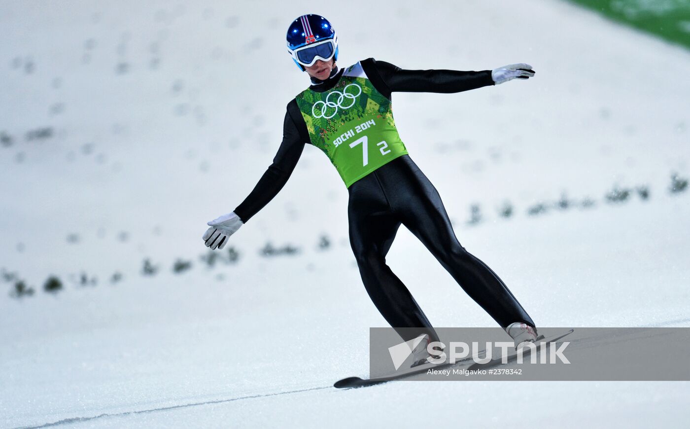 2014 Winter Olympics. Ski jumping. Teams
