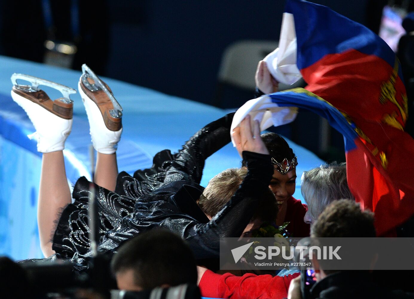 2014 Winter Olympics. Figure skating. Ice dance. Free skating