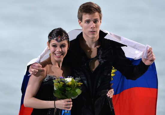 2014 Winter Olympics. Figure skating. Ice dance. Free skating