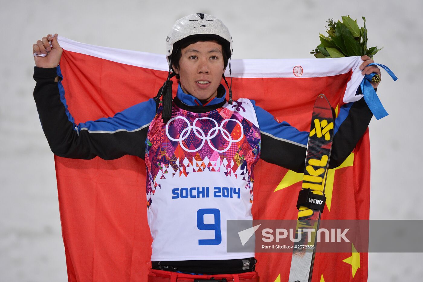 2014 Winter Olympics. Freestyle skiing. Men. Aerials