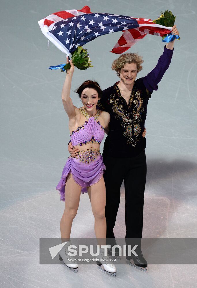 2014 Winter Olympics. Figure skating. Ice dance. Free skating