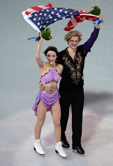 2014 Winter Olympics. Figure skating. Ice dance. Free skating