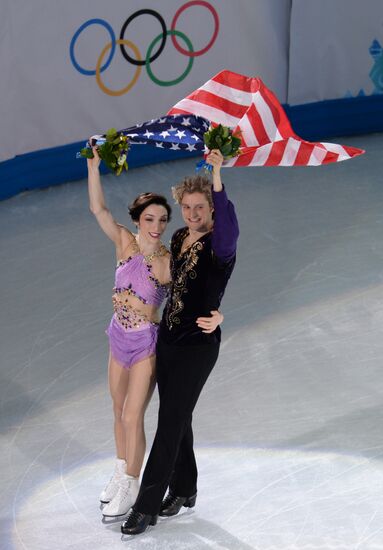 2014 Winter Olympics. Figure skating. Ice dance. Free skating