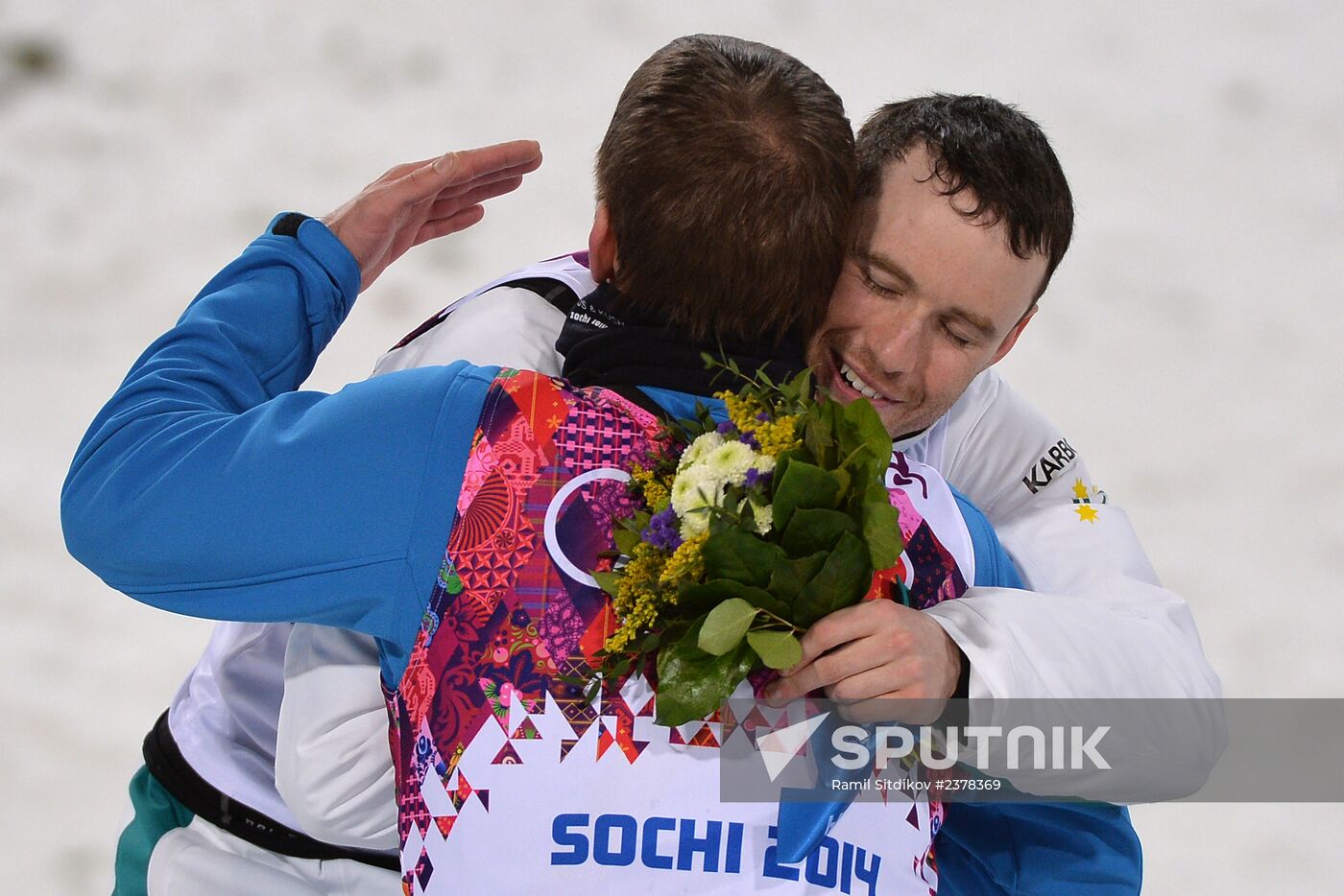 2014 Winter Olympics. Freestyle skiing. Men. Aerials
