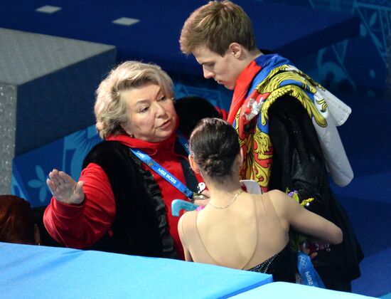 2014 Winter Olympics. Figure skating. Ice dance. Free skating