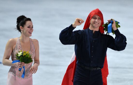 2014 Winter Olympics. Figure skating. Ice dance. Free skating