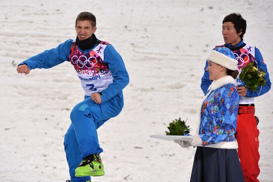 2014 Winter Olympics. Freestyle skiing. Men. Aerials