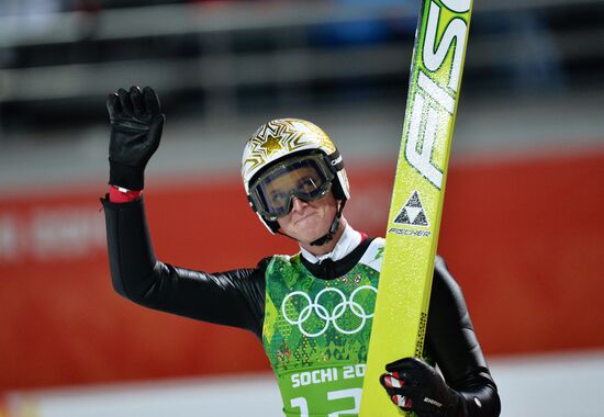 2014 Winter Olympics. Ski jumping. Teams
