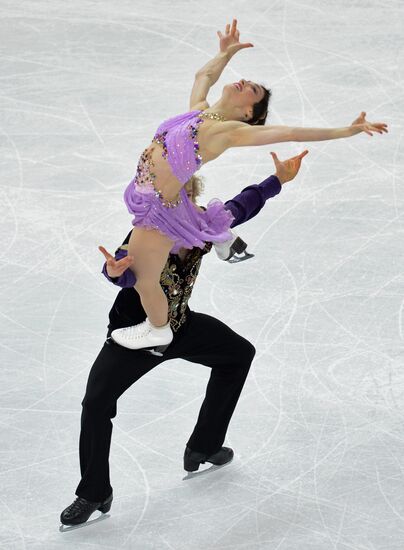 2014 Winter Olympics. Figure skating. Ice dance. Free skating