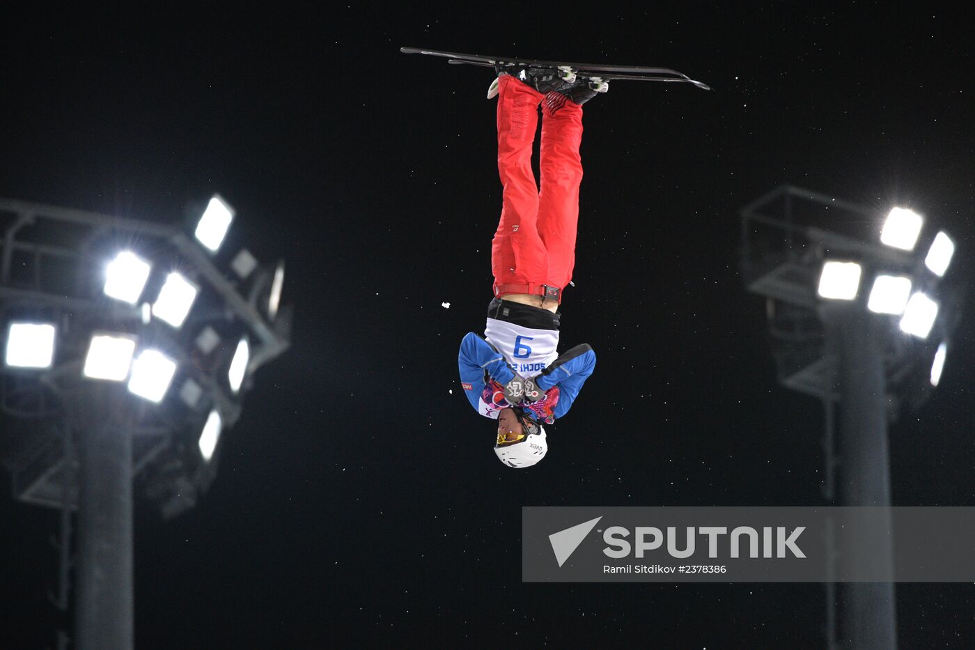 2014 Winter Olympics. Freestyle skiing. Men. Aerials