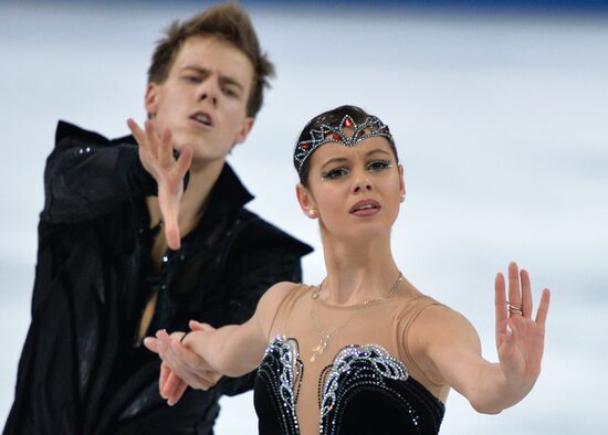 2014 Winter Olympics. Figure skating. Ice dance. Free skating