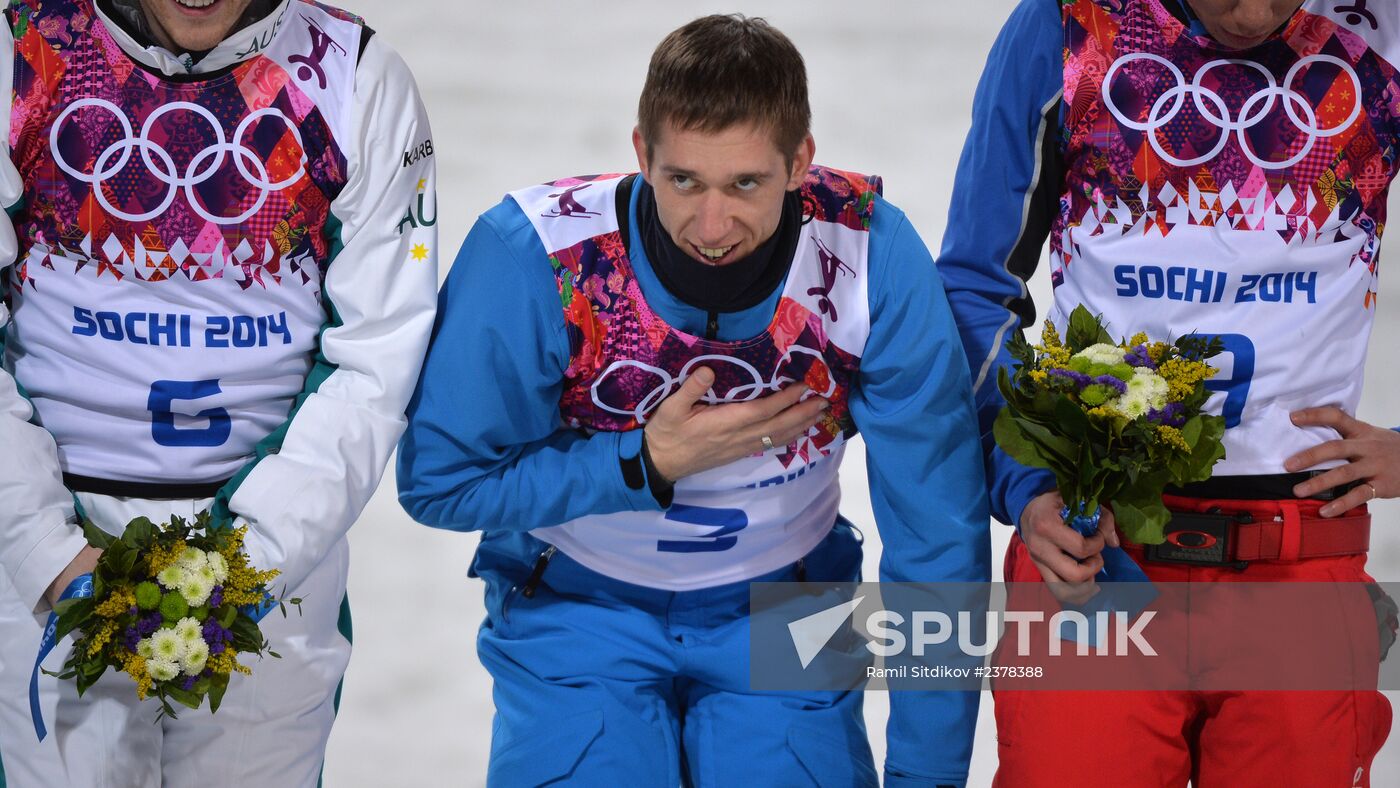 2014 Winter Olympics. Freestyle skiing. Men. Aerials