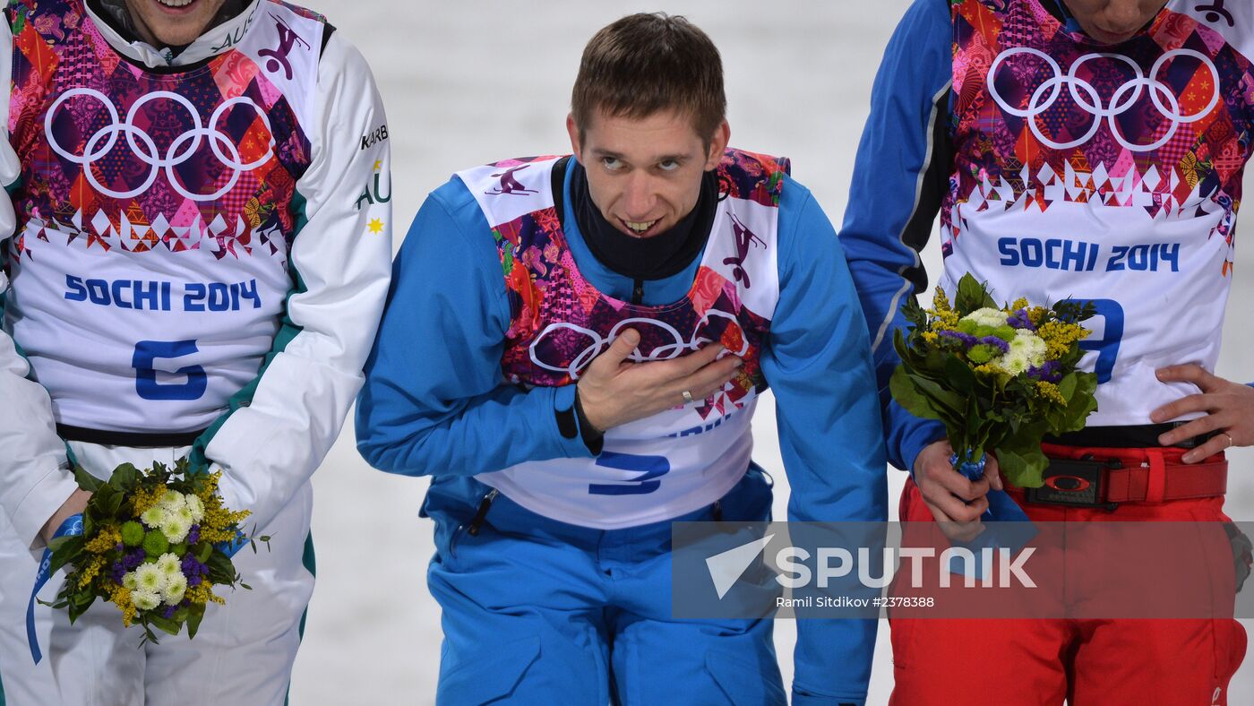 2014 Winter Olympics. Freestyle skiing. Men. Aerials