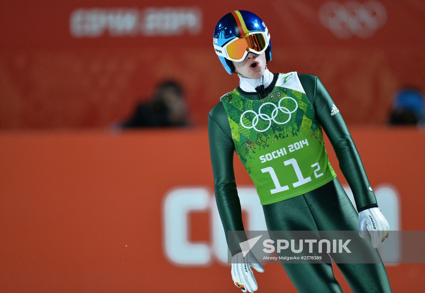 2014 Winter Olympics. Ski jumping. Teams